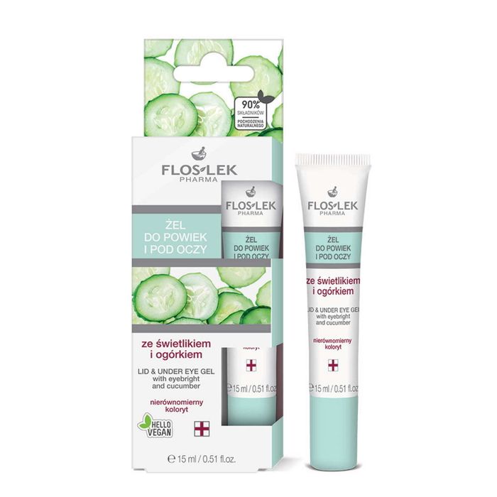 FLOSLEK PHARMA ZEL P/OCZY SWIETLIK OGOREK 15ML main product photo