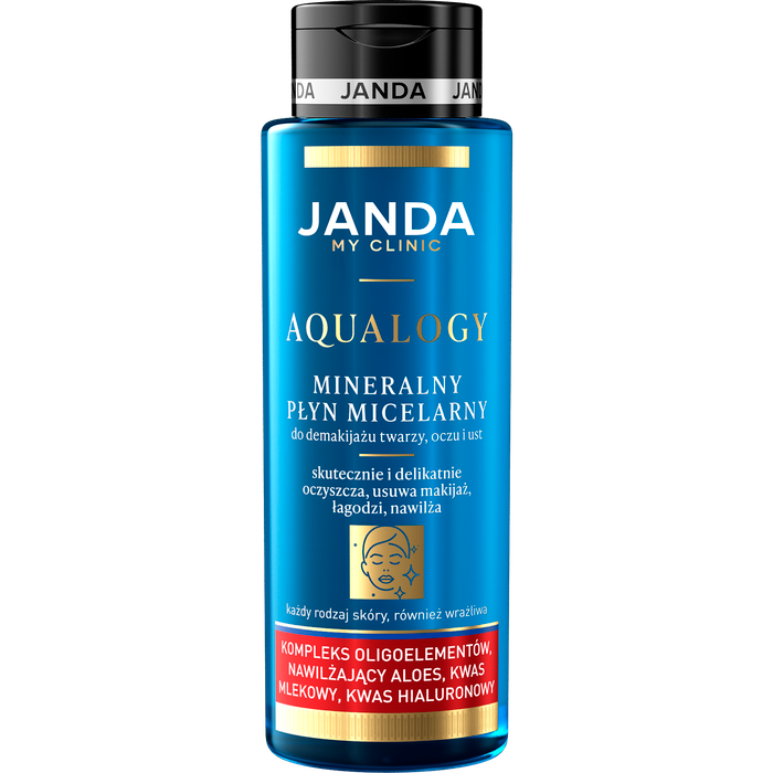 JANDA AQUA. MINERALNY PŁYN MICELARNY   400ML main product photo