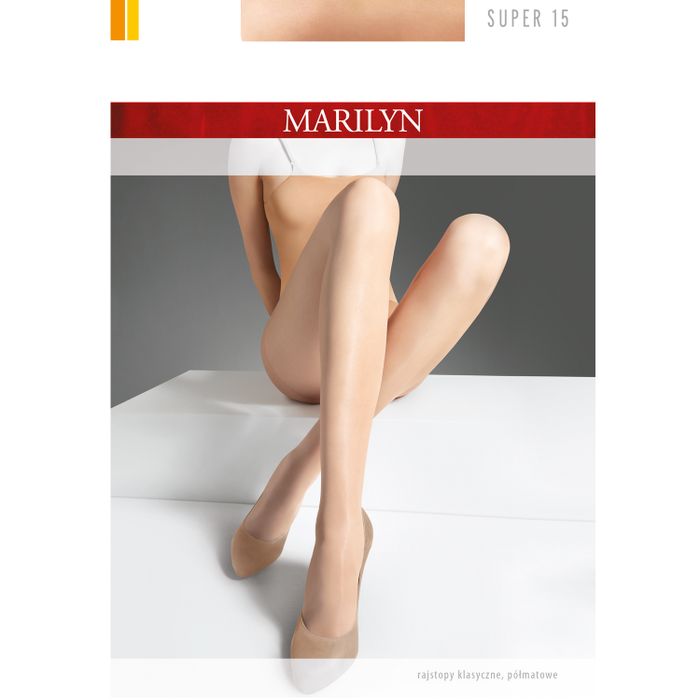 MARILYN  SUPER RAJSTOPY 15 NERO 4/L main product photo
