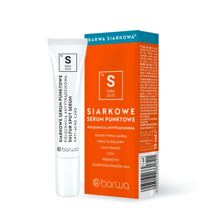 Barwa Siarkowa siarkowe serum punktowe 15 ml main product photo