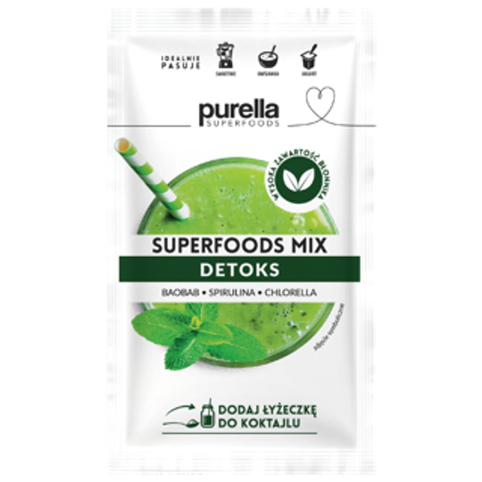 Purella superfoods Mieszanka Detoks - suplement diety main product photo