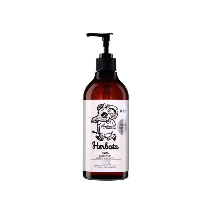 YOPE MYDLO W PLYNIE HERBATA/MIETA 500ML main product photo