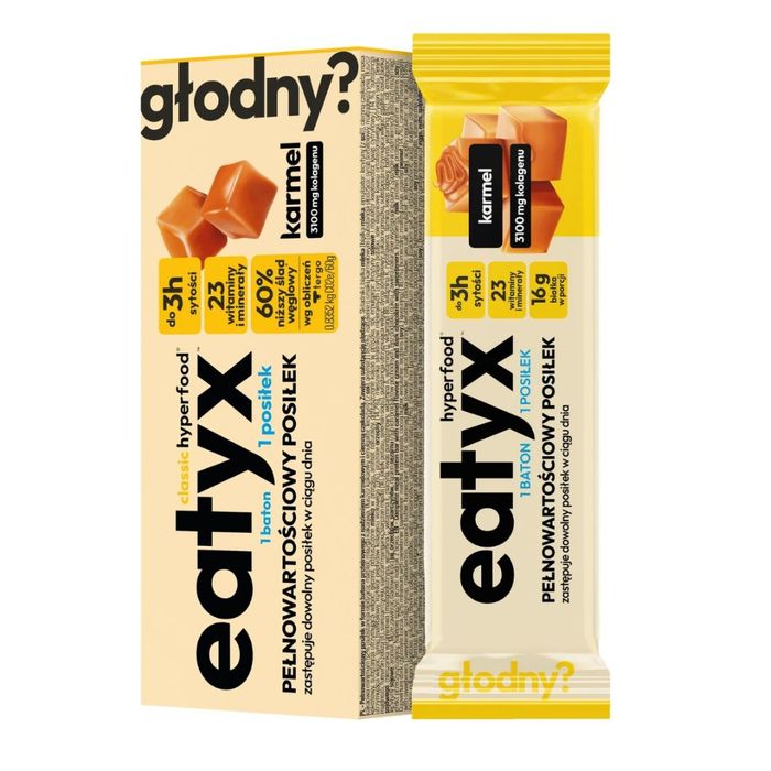Eatyx baton karmel 60g main product photo