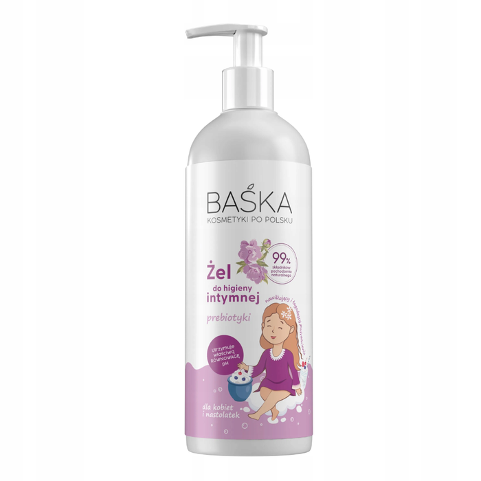 BAŚKA żel do higieny intymnej z prebiotykami 400ml main product photo