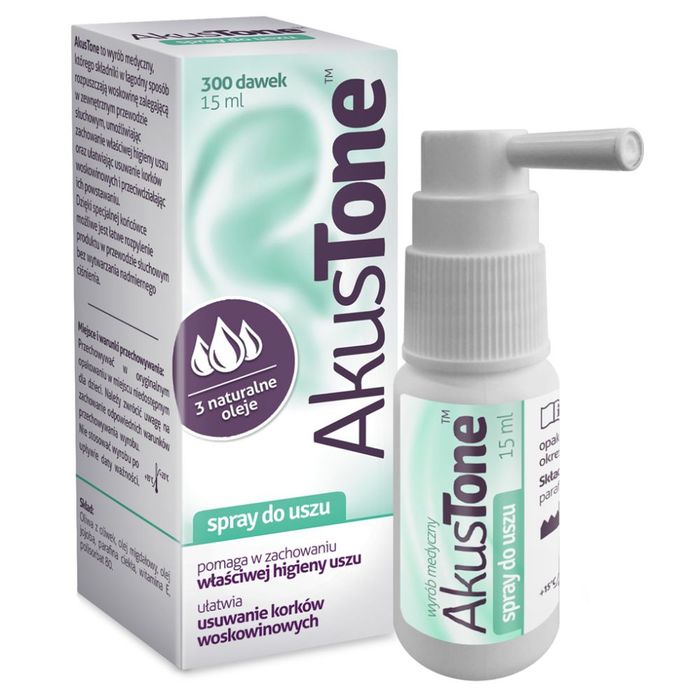 Aflofarm AkusTone spray do uszu 15 ml main product photo