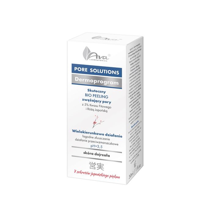 AVA PORE SOLUT.BIO PEEL.KW.FITOW.5% 30ML main product photo