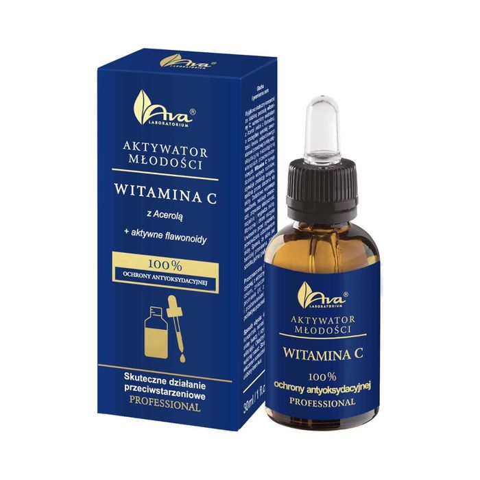 AVA Witamina C z Acerolą 100% Aktywator Młodości 30 ml main product photo