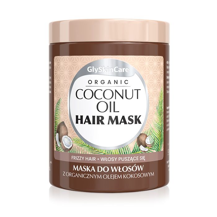 GLYSKINCARE ORGANIC OILS  maska do włosów kokosowa 300ML main product photo