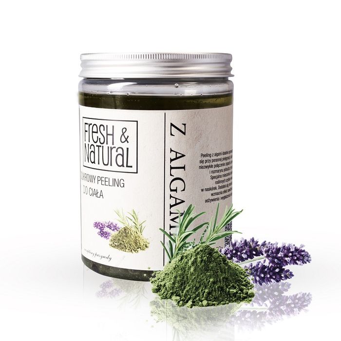 FRESH&NATURAL FN CUKROWY PEELING D/CIALA ALGI 1000G main product photo