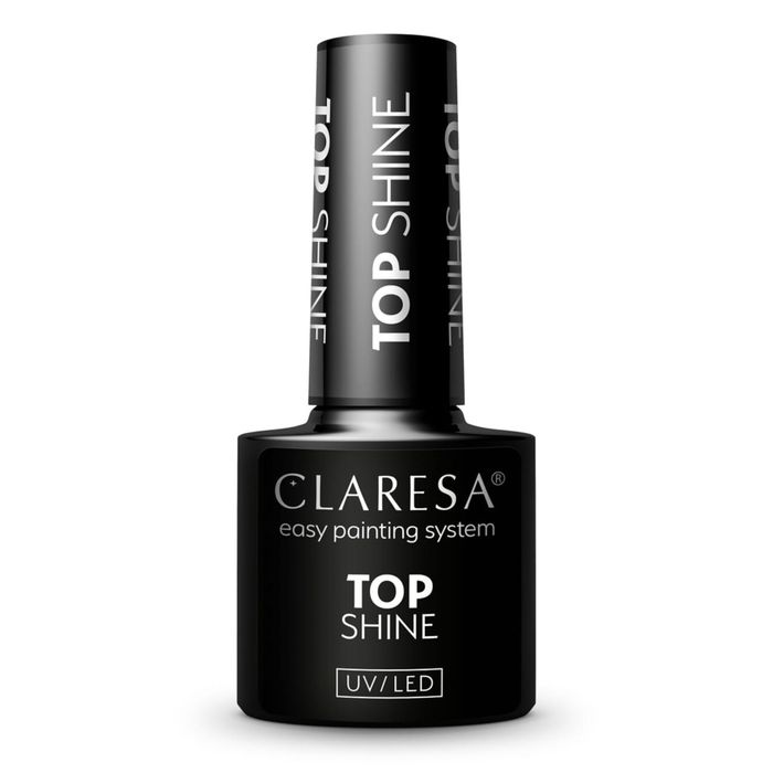 CLARESA Top Shine top hybrydowy do paznokci 5 g main product photo