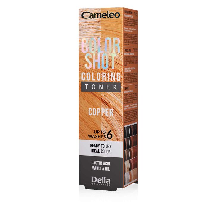 TONER COPPER DO WŁOSÓW TUBA 60ML main product photo