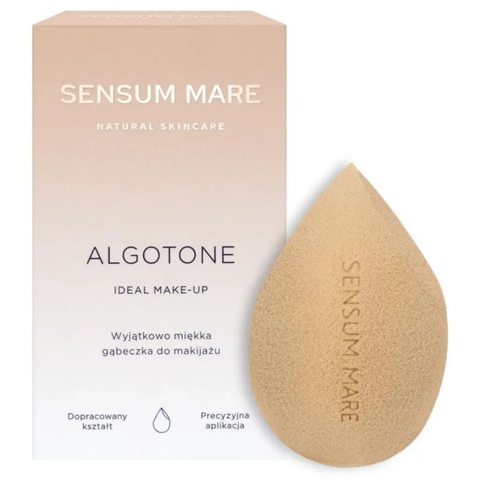 ALGOTONE Ideal MakeUp Idealnie miękka gąbeczka do makijażu - kolor piaskowy main product photo