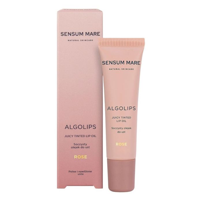 Sensum Mare olejek do ust Algolips Rose 10 ml main product photo