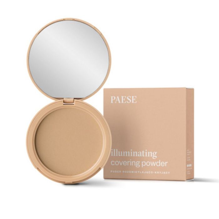 Paese puder rozświetlająco-kryjący lluminating Covering Powder 1C Ciepły Beż 9 g main product photo