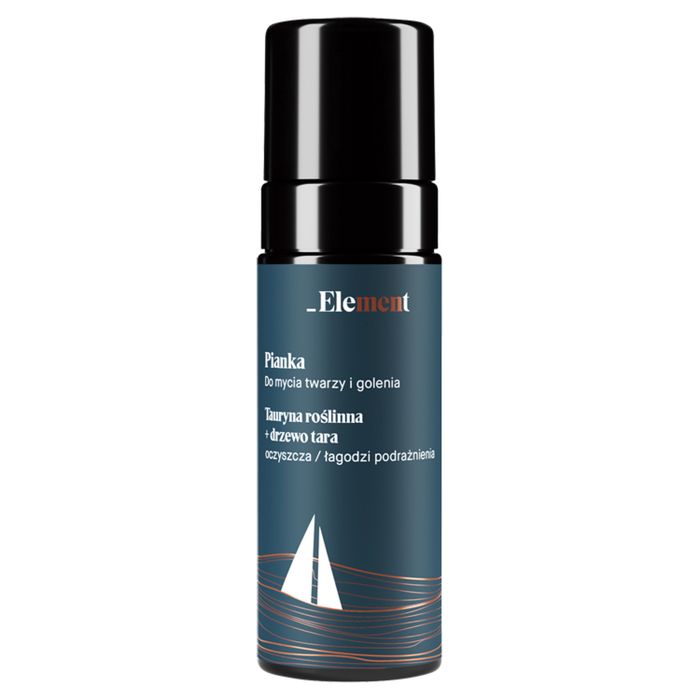 Element Pianka do mycia twarzy i golenia tauryna roślinna + drzewo tara 170 ml main product photo