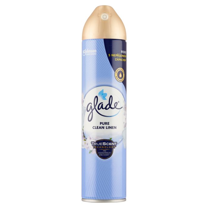 Glade Pure Clean Linen Odświeżacz powietrza w aerozolu 300 ml main product photo