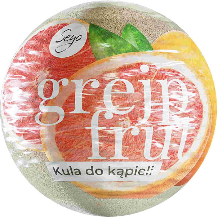 SEYO musująca kula do kąpieli grejpfrut  100G main product photo