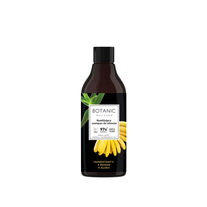 BOTANIC NAWILŻAJĄCY SZAMPON DO WŁOSÓW BANAN I ALOE 500ML main product photo