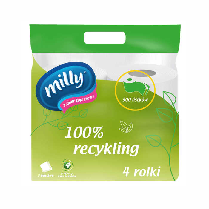 Milly 100%EKOLOGICZNY PAPIER 4SZT main product photo
