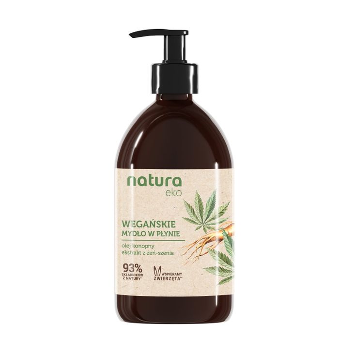 NATURA EKO WEGE MYDŁO/PŁYN KONOPIA 500ML main product photo
