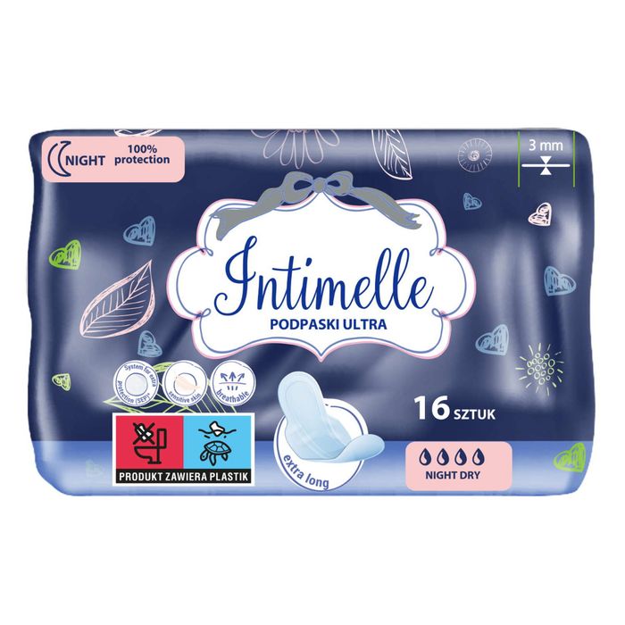 Intimelle podpaski Ultra Night 16 szt.  main product photo