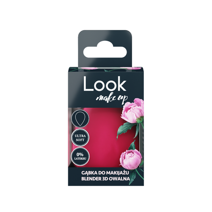 LOOK MAKEUP GĄBKA 3D OWALNA 1SZT main product photo