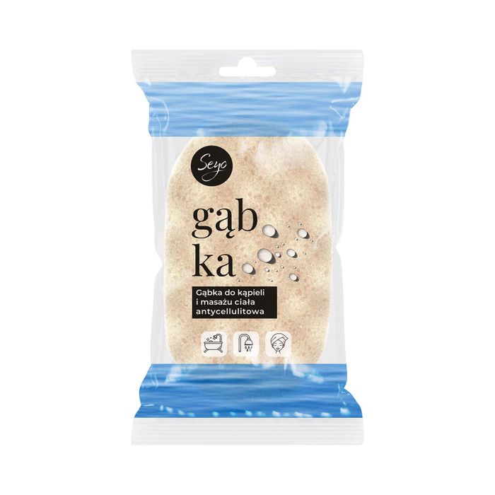 SEYO GĄBKA DO KĄPIELI I MASAŻU - RELAKSUJĄCA 1 SZT. main product photo