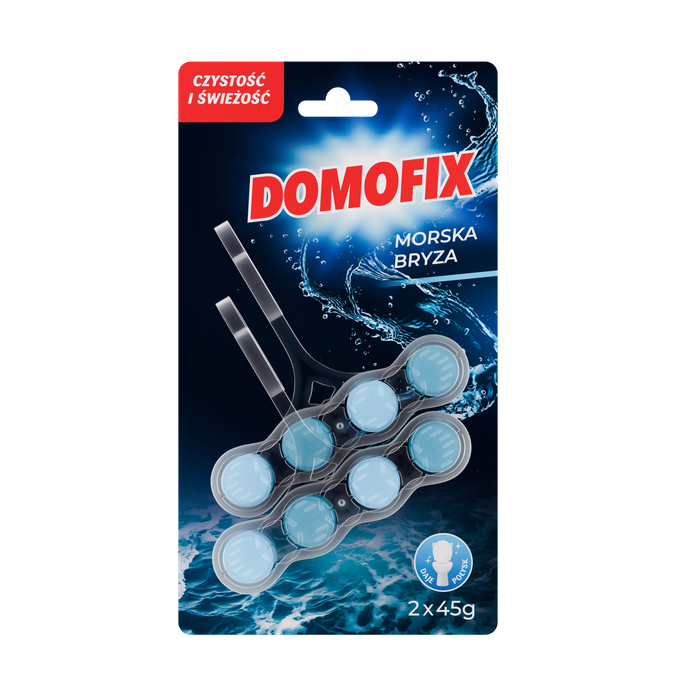 Domofix kostka do WC Morska Bryza 2x45 g main product photo