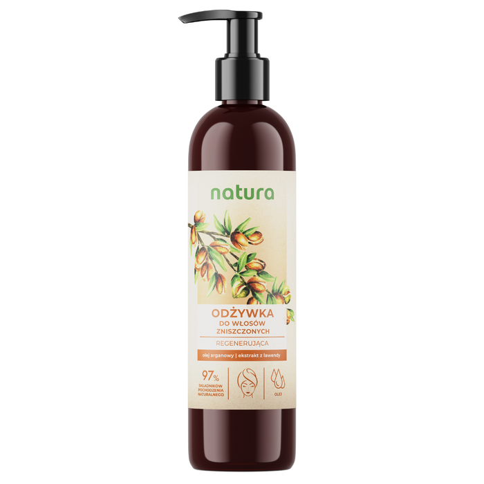 NATURA odżywka do włosów zniszczonych Argan 280ml main product photo