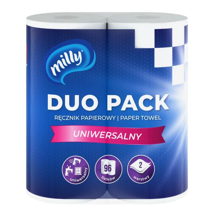 Milly Duo Pack ręcznik papierowy 2 rolki main product photo