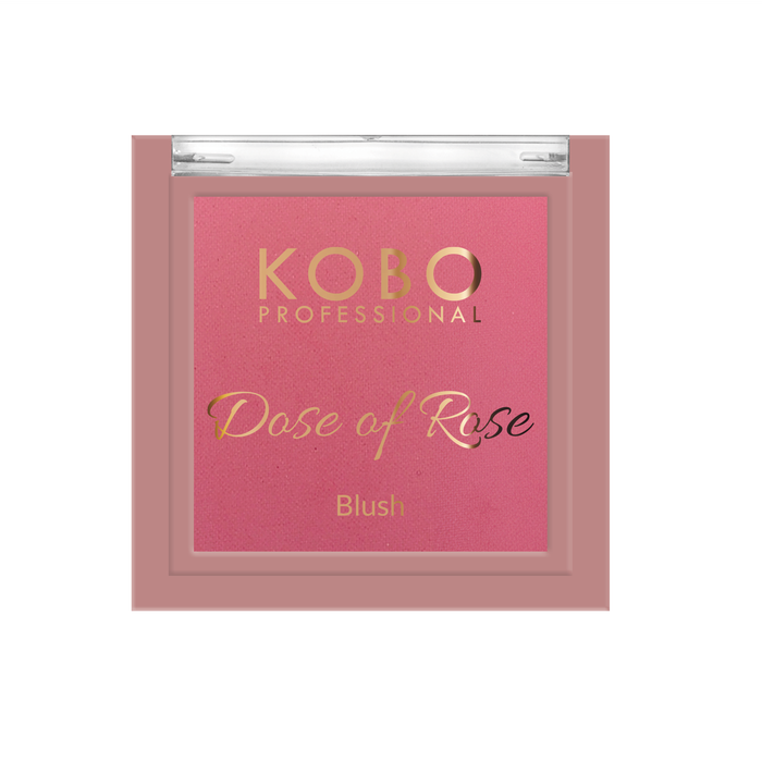 KOBO DOSE OF ROSE RÓŻ DO POLICZKÓW TRAVEL SIZE 01 main product photo