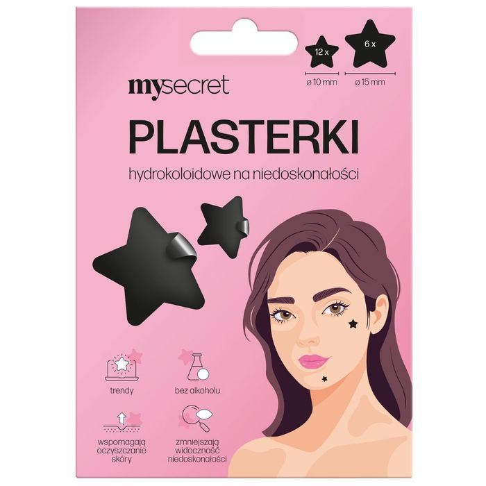 My Secret Gwiazdy plasterki na niedoskonałości 18 sztuk main product photo