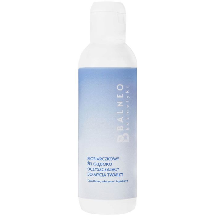 Balneokosmetyki Biosiarczkowy żel głęboko oczyszczający do mycia twarzy main product photo