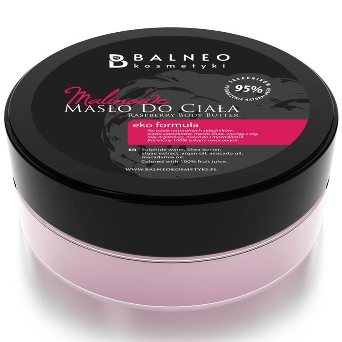 Balneokosmetyki Malinowe masło do ciała main product photo