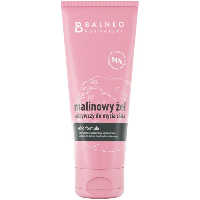 Balneokosmetyki Malinowy żel odżywczy do mycia ciała main product photo