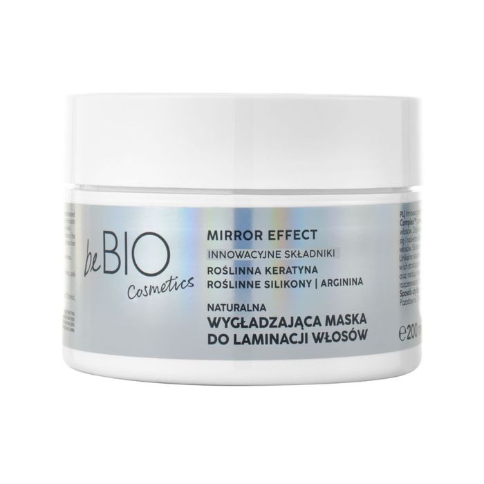 BeBIO naturalna wygładzająca maska do laminacji włosów Baby Hair Complex Mirror Effect 200 ml main product photo
