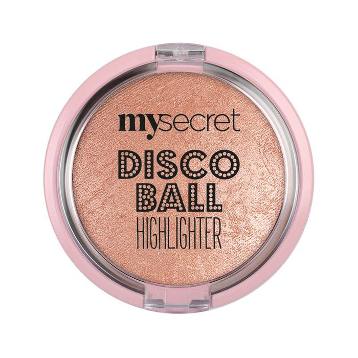 My Secret Disco Ball rozświetlacz prasowany Złoty Highlighter main product photo