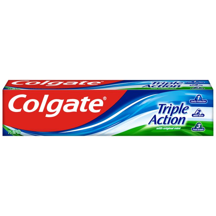 Colgate Triple Action Original Mint Pasta do zębów 75 ml main product photo