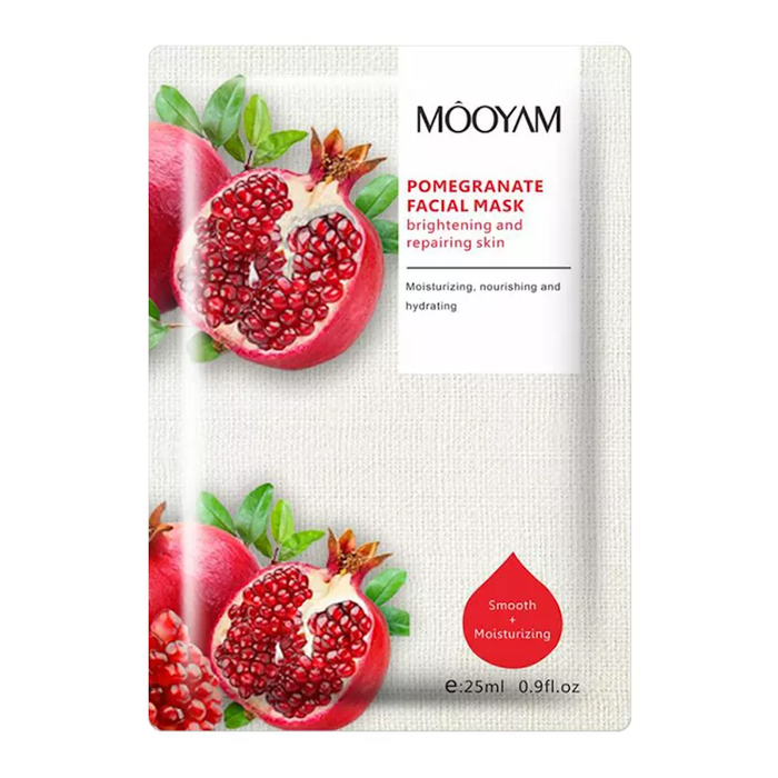 MOOYAM POMEGRANATEM - maska w płachcie 1 szt main product photo