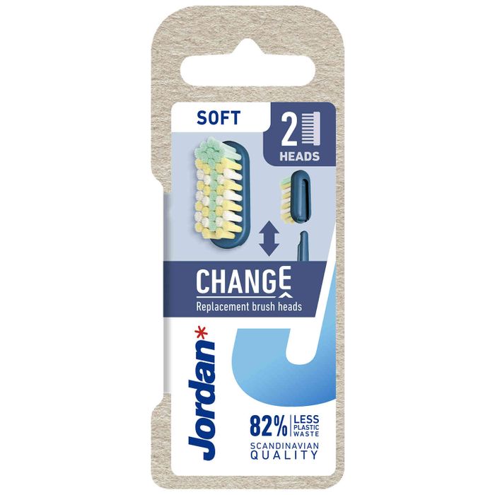 JORDAN KOŃC DO SZCZOT SOFT 2 SZT main product photo