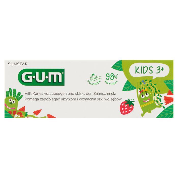 GUM Kids 3+ Pasta do zębów 50 ml main product photo
