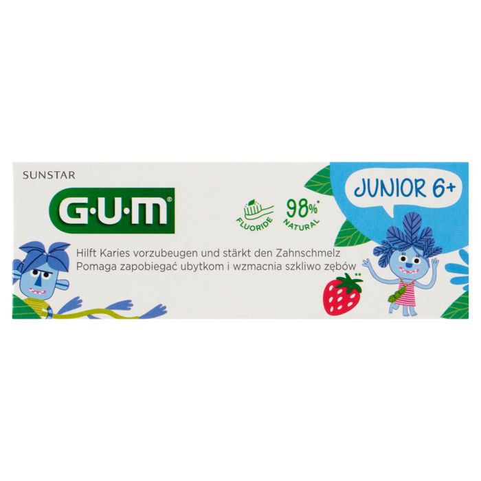 GUM Junior 6+ Pasta do zębów 50 ml main product photo