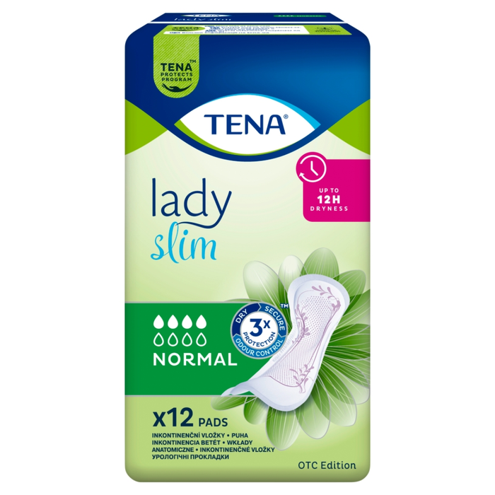 TENA Lady Slim Normal Specjalistyczne podpaski 12 sztuk main product photo