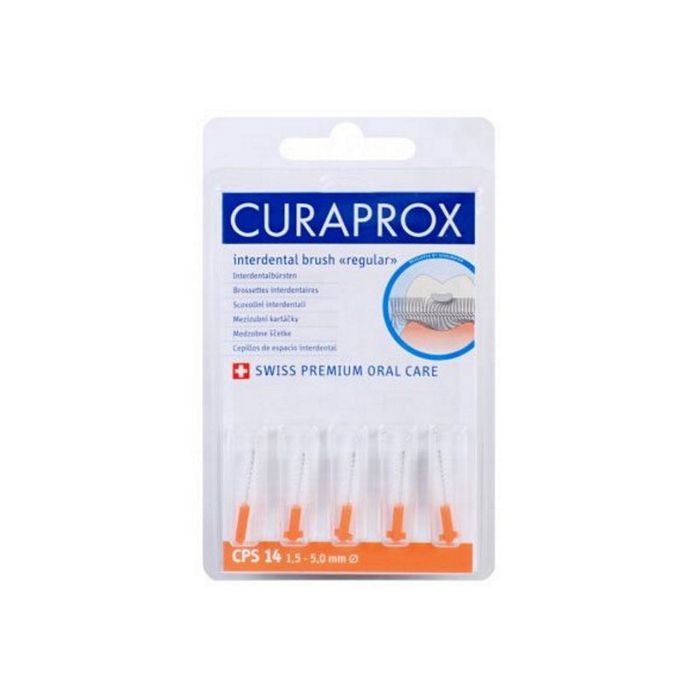 CURAPROX CPS 14 REGULAR POMARANCZOWA 5X main product photo