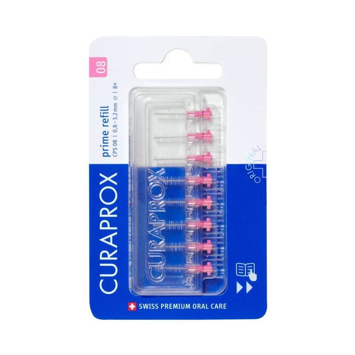 CURAPROX CPS 08 PRIME REFILL 8X D/ZEBOW main product photo