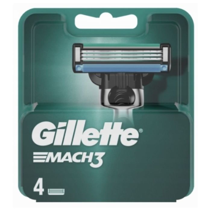 Gillette Mach3 wkłady do maszynki 4 sztuki main product photo