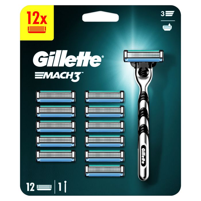 Gillette Mach3 Maszynka do golenia dla mężczyzn - 12 Ostrzy main product photo