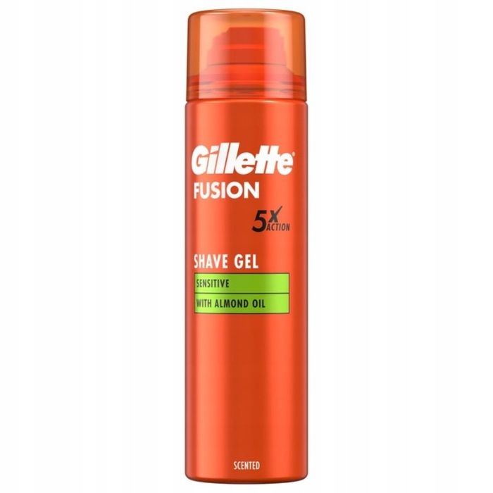 Gillette Fusion Sensitive żel do golenia 200 ml main product photo