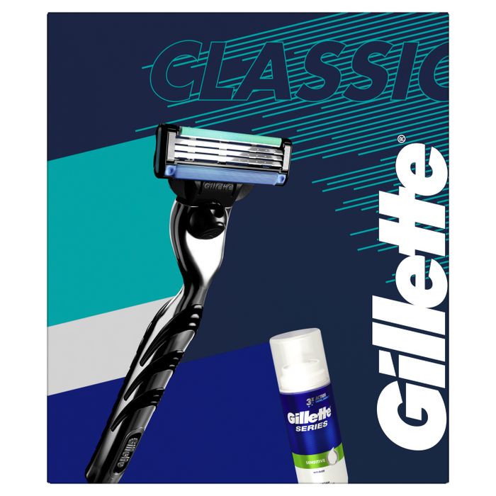 Gillette Zestaw podarunkowy: maszynka Mach3 + pianka do golenia main product photo