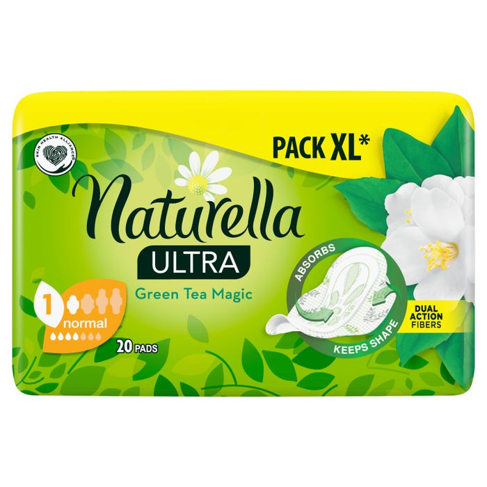 Naturella Ultra Normal Size 1 Podpaski ze skrzydełkami x20 main product photo